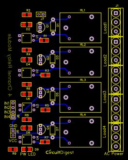 Relay Module PCB Layout に対する画像結果