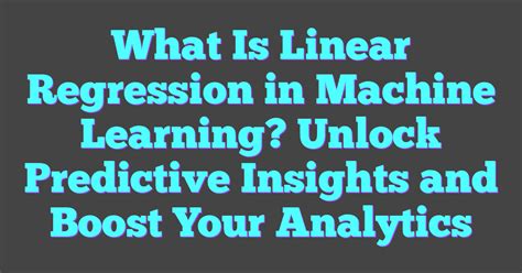 Image result for Linear Regression Equation Machine Learning