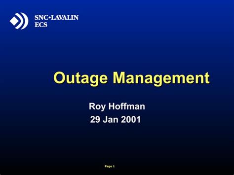Image result for System Outage Language