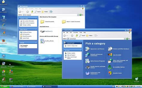 Toradh íomhá ar Windows XP Internet Nostalgia
