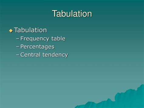 Image result for Tabulation Diagram Example