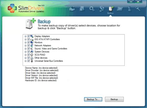 Toradh íomhá ar SlimDrivers Driver Update