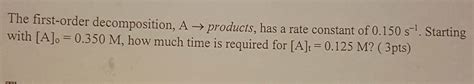 Image result for First Order Decomposition Equation