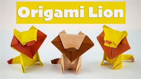 Image result for How to Build a Origami Lion
