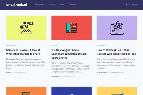 Blog Cover Images UI に対する画像結果