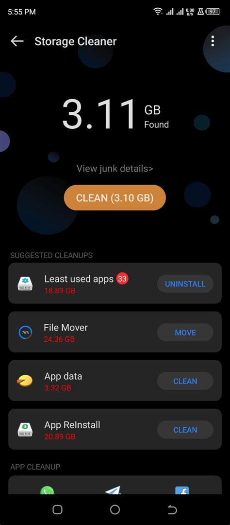 Image result for Full Storage Android