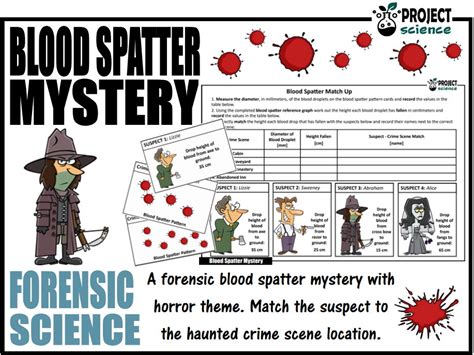 Image result for Show for Forensic Blood Spatter
