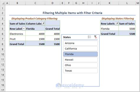 PivotTable AutoFilter Excel に対する画像結果