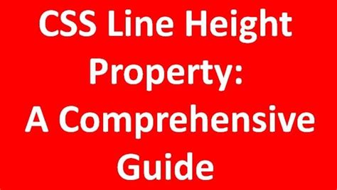 Toradh íomhá ar CSS Height Property
