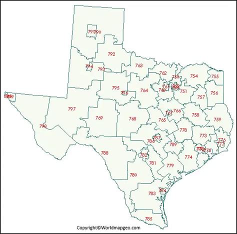 TX Zip Code Map に対する画像結果