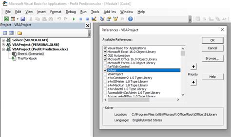 Image result for VBA Solver Function