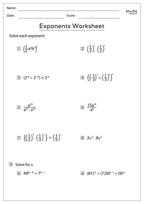 Image result for Exponents Questions