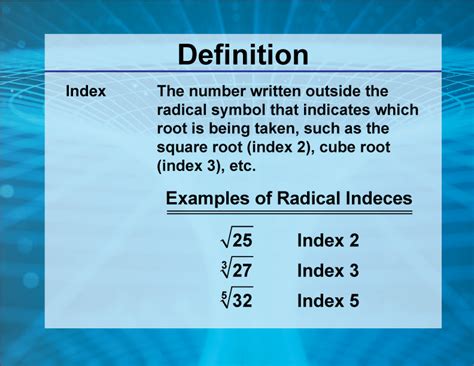 Image result for Radical Definition Math
