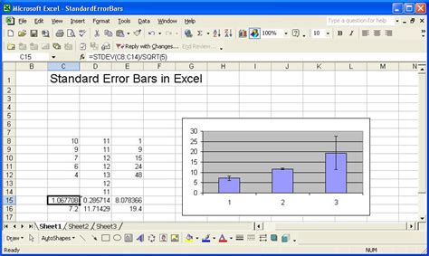 Image result for Standard Deviation Graph Excel
