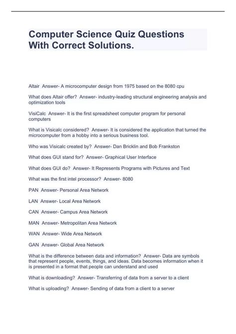 Image result for University Computer Science Questions