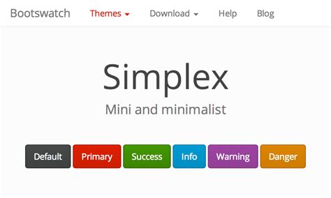 Toradh íomhá ar Simplex Bootswatch Font
