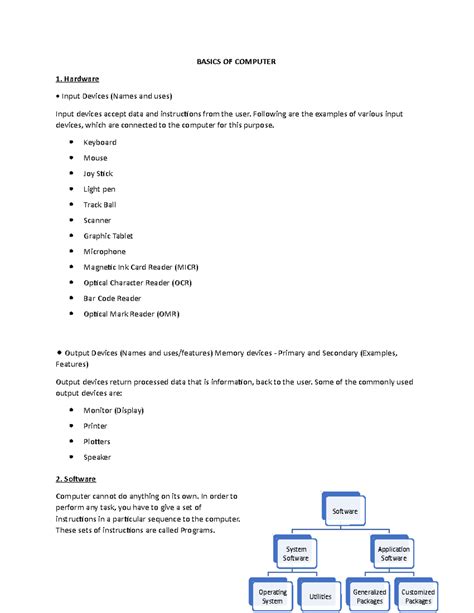 Image result for Computer Software Summary