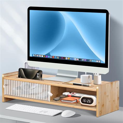 Image result for Computer Desk with Sliding Printer Shelf