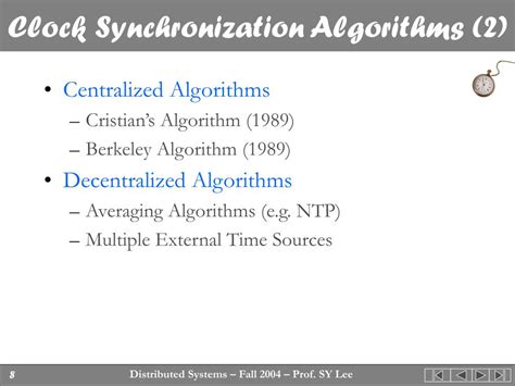 Image result for Time Synchronization Algorithms
