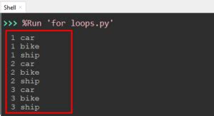 Image result for Fỏ Loop Python