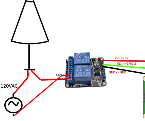 Afbeeldingsresultaten voor Circuti Relay Control LED