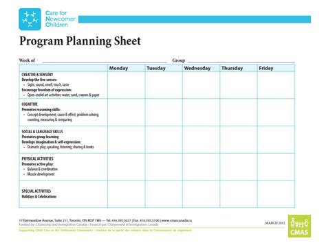 Image result for Example of Program Sheets