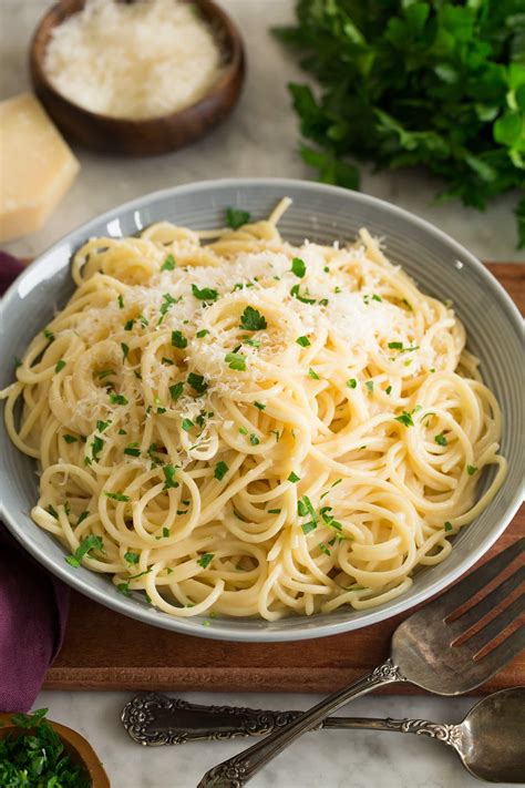 Garlic Parmesan Pasta - Cooking Classy