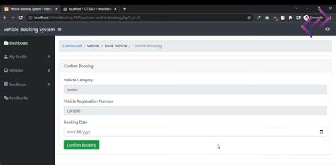 Visual Basic Program for Vehicle Booking に対する画像結果