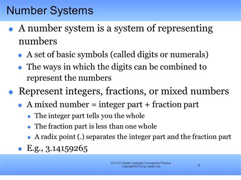 Number System 1 に対する画像結果