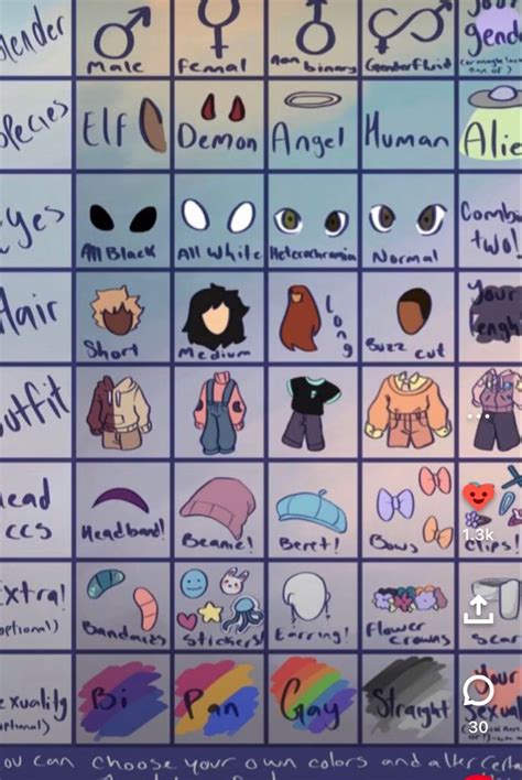 Toradh íomhá ar Random OC Generator with Picture