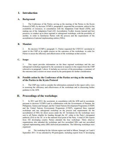 Image result for Process Overview Sample Report