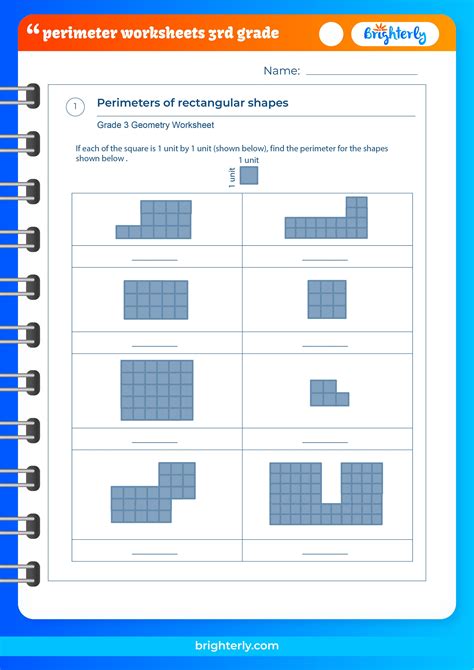 3rd Grade Math Perimeter Worksheets に対する画像結果