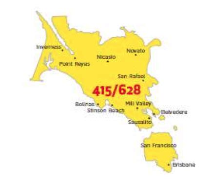 Toradh íomhá ar Area Code 415 California