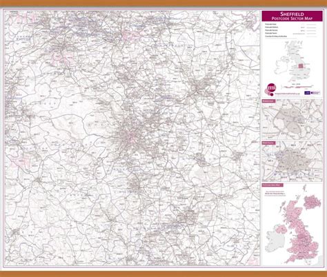 Image result for Sheffield Postcode Map