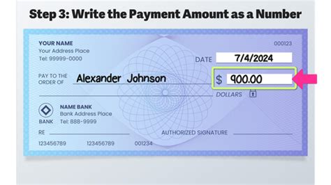 Image result for How to Write Amount On Check