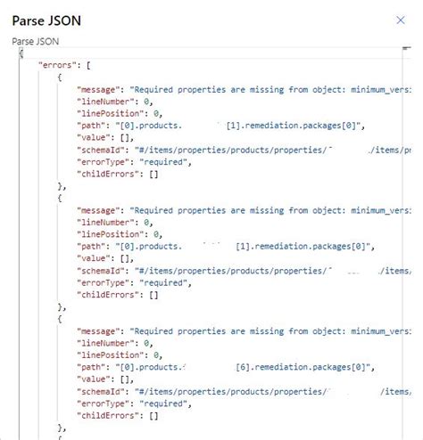 Toradh íomhá ar JSON Designer