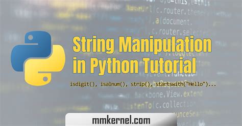 Image result for What Is String Manipulation in Python
