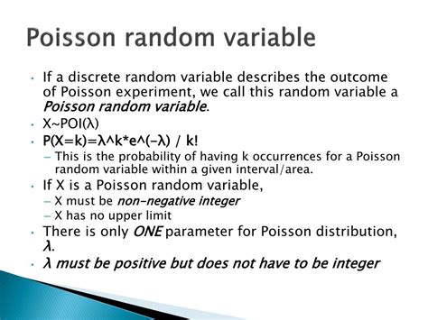 Image result for Poisson Random Variable Calculator