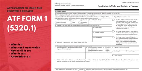 Image result for ATF Form 1 Instructions