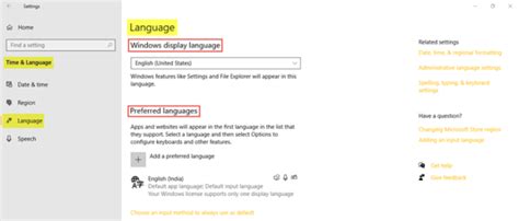 Image result for Time & Language Settings