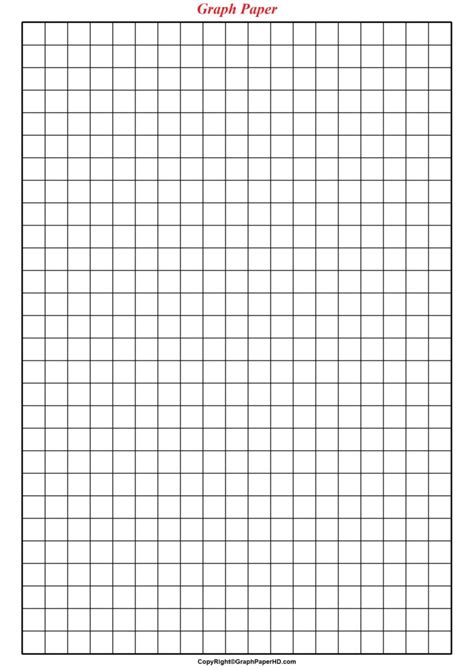 Printable Graph Paper - Graph Paper HD