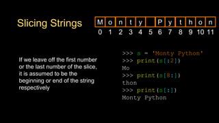Python Strings Revisited PPT Images に対する画像結果