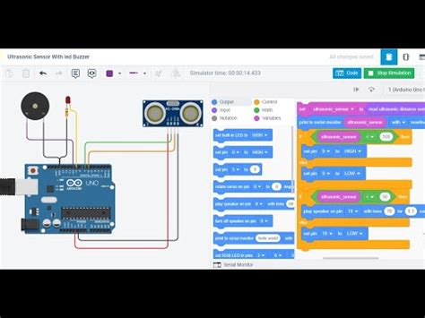 Image result for Ultrasonic Sensor Arduino with LED and Buzzer