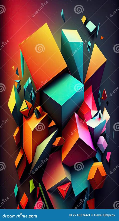 Image result for Full Color Abstract Geometry