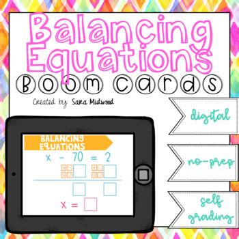 Image result for Balancing Equations One Step