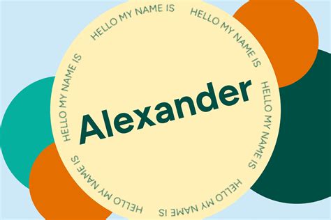 Alexander Name に対する画像結果