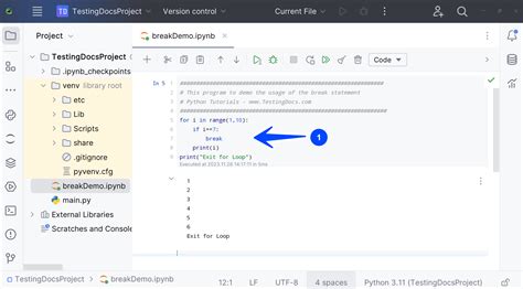 Image result for Python Break Code