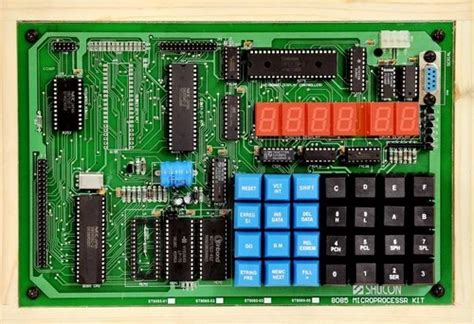Image result for 8085 Microprocessor Kit Fir Addition