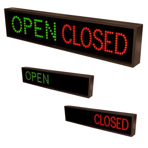 Image result for External LED Open Sign