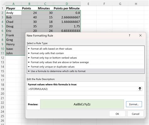 Image result for Formula for Conditional Formatting Excel